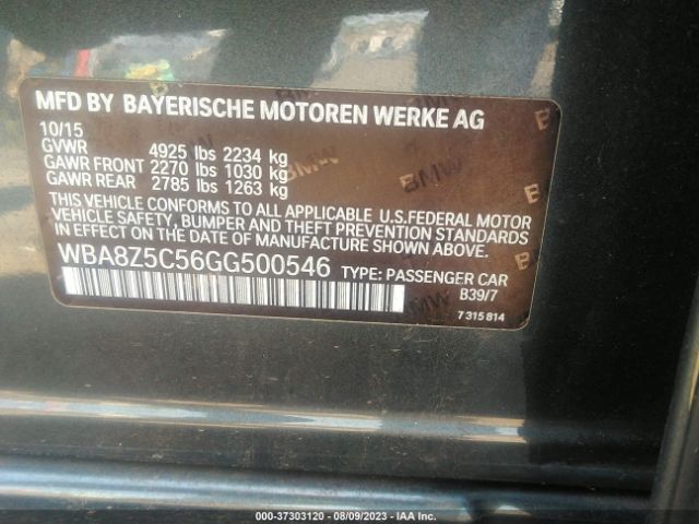 WBA8Z5C56GG500546 BMW 3 Series Gran Turismo 328i Xdrive
