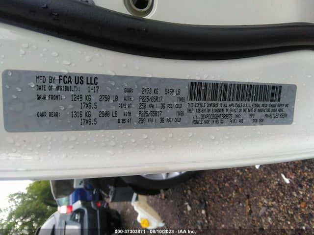 Dodge Journey Sxt 2017 3C4PDCBG9HT589675 Image 9