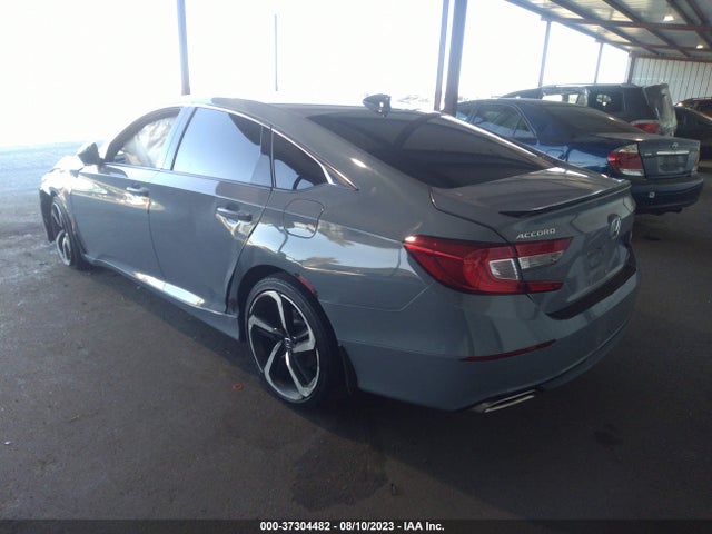 2022 HONDA ACCORD SEDAN SPORT VIN: 1HGCV1F35NA043497