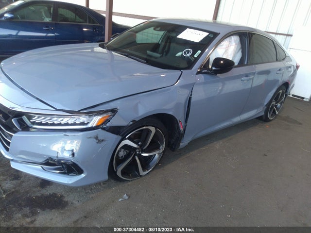 2022 HONDA ACCORD SEDAN SPORT VIN: 1HGCV1F35NA043497