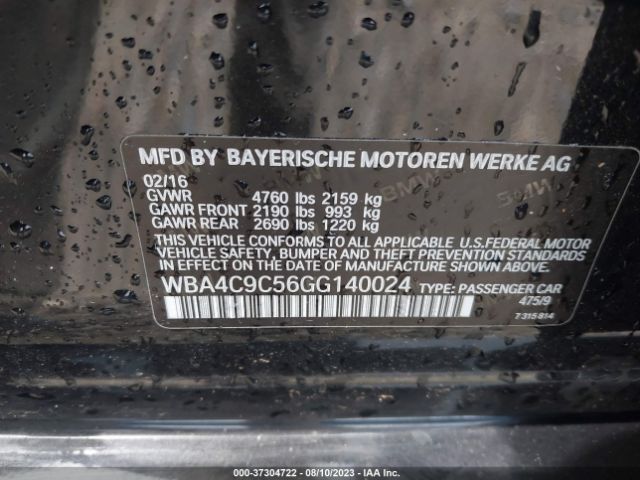 WBA4C9C56GG140024 BMW 4 Series 428i Xdrive