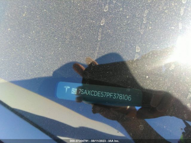 7SAXCDE57PF378106 Tesla MODEL X