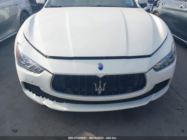 2014 MASERATI GHIBLI S VIN: ZAM57RTA0E1089463