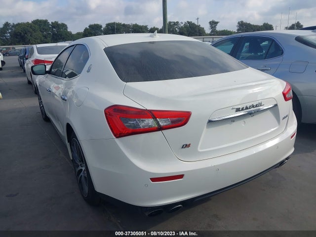 2014 MASERATI GHIBLI S VIN: ZAM57RTA0E1089463