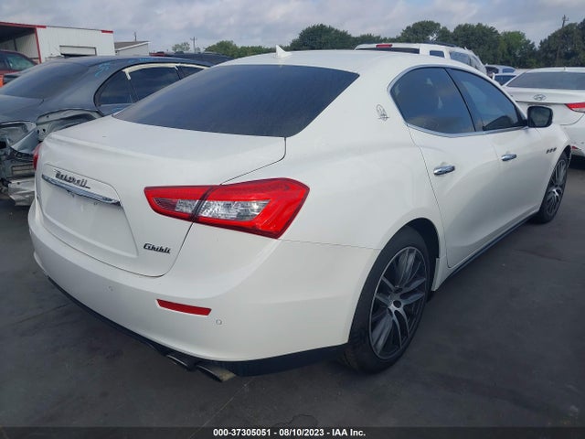 2014 MASERATI GHIBLI S VIN: ZAM57RTA0E1089463