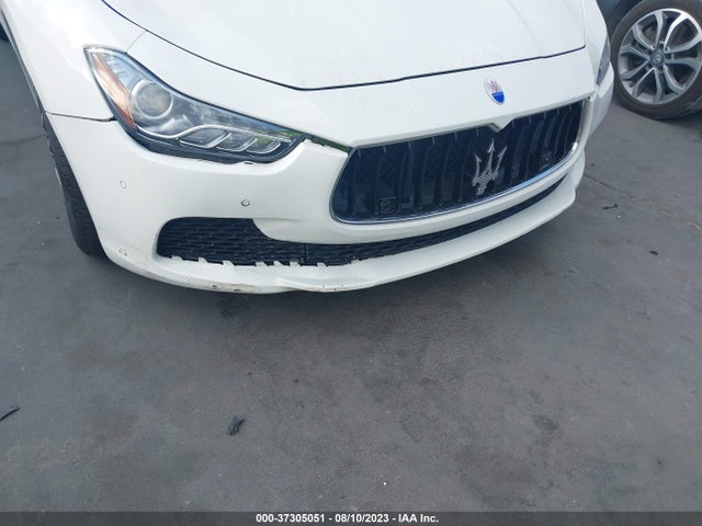 2014 MASERATI GHIBLI S VIN: ZAM57RTA0E1089463