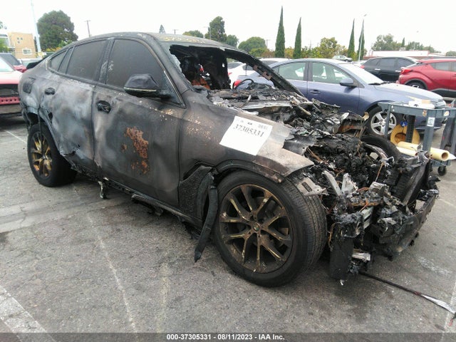 BMW X6 Sdrive40i 2020 IAAI 5UXCY4C09L9B63174