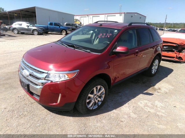 2014 FORD EDGE SEL VIN: 2FMDK3JC7EBA37554