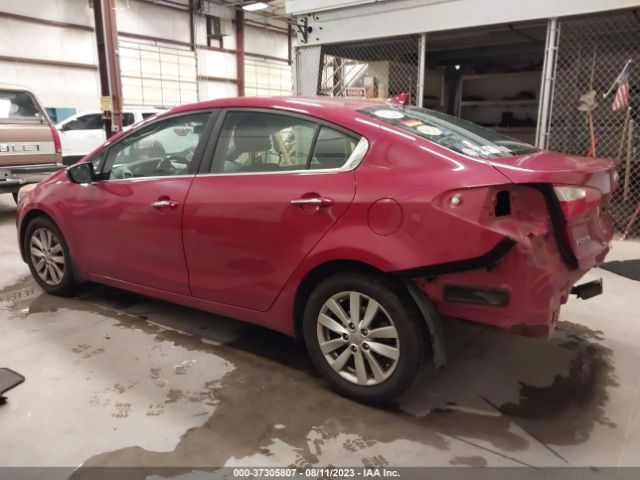 KNAFX4A87E5165665 KIA FORTE EX