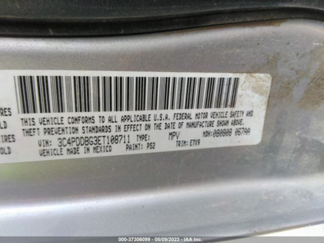 3C4PDDBG3ET108711 Dodge Journey Sxt