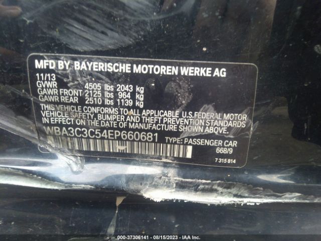 WBA3C3C54EP660681 BMW 3 Series 320i Xdrive