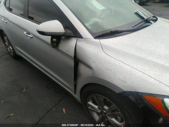 2018 HYUNDAI ELANTRA SEL VIN: KMHD84LFXJU646136