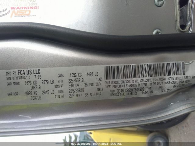3C4NJCBBXKT844393 Jeep Compass Altitude