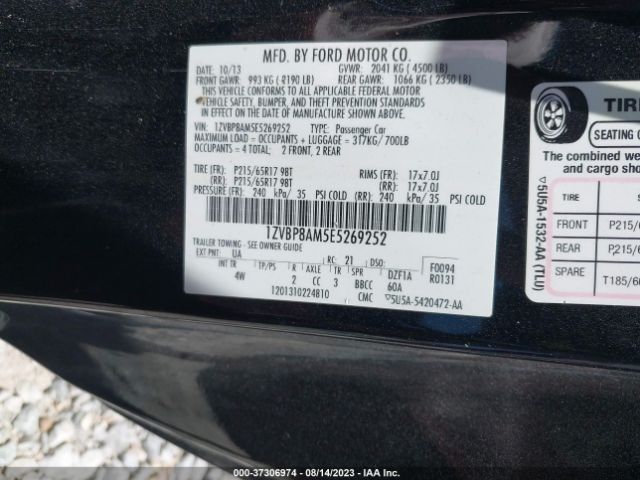 1ZVBP8AM5E5269252 Ford Mustang V6