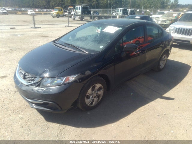 Honda Civic Sedan Lx 2014 19XFB2F59EE251830 Image 2
