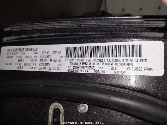 1C6RR7VT5ES268621 RAM 1500 Laramie