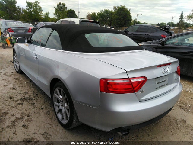 2011 AUDI A5 2.0T PREMIUM VIN: WAUAFAFH3BN017402