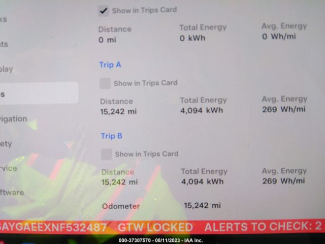 7SAYGAEEXNF532487 Tesla Model Y Long Range