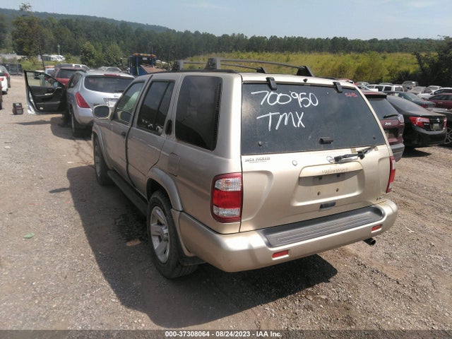 2003 NISSAN PATHFINDER LE VIN: JN8DR09X33W700950