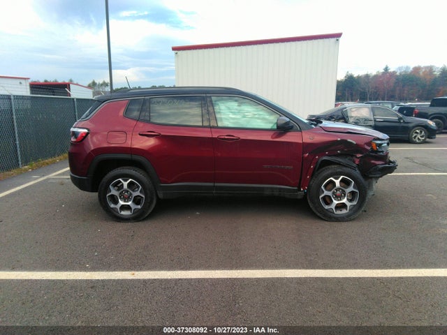 2022 JEEP COMPASS TRAILHAWK 4X4 VIN: 3C4NJDDBXNT132232