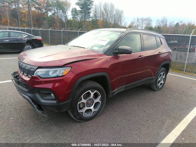 2022 JEEP COMPASS TRAILHAWK 4X4 VIN: 3C4NJDDBXNT132232