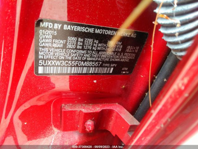 5UXXW3C55F0M88567 BMW X4 Xdrive28i