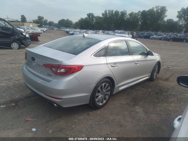 2016 HYUNDAI SONATA 2.4L SPORT VIN: 5NPE34AF1GH368708