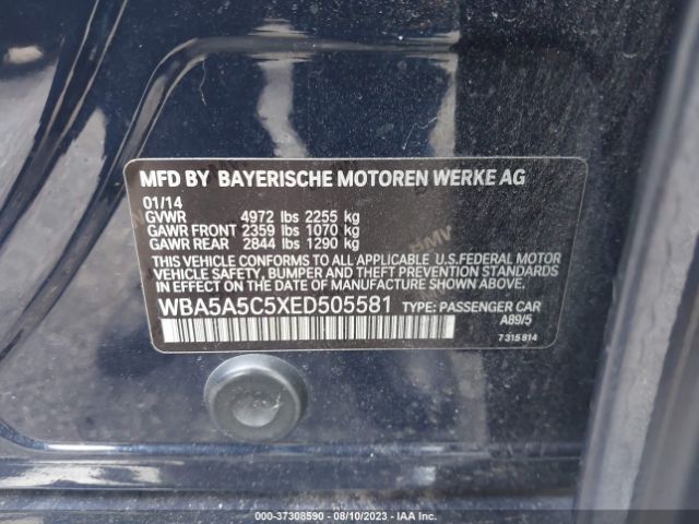 WBA5A5C5XED505581 BMW 5 Series 528i