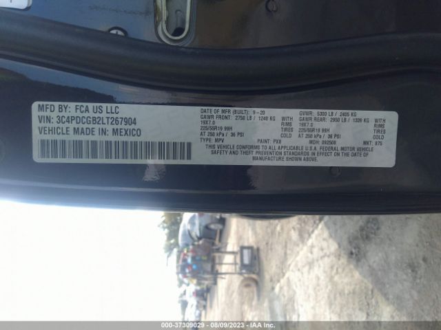 3C4PDCGB2LT267904 Dodge Journey Crossroad