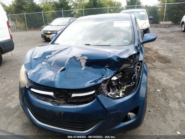 2013 HYUNDAI ELANTRA GLS PZEV VIN: KMHDH4AE0DU950753