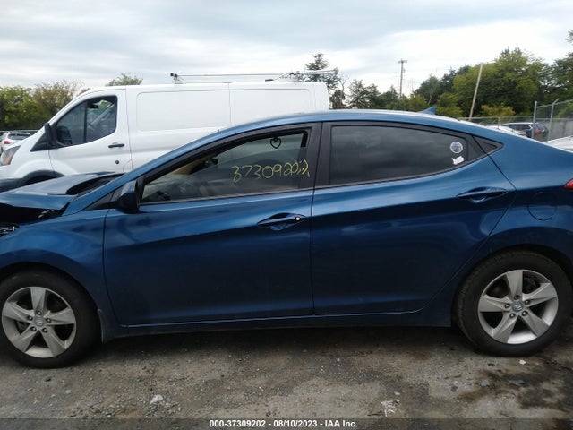2013 HYUNDAI ELANTRA GLS PZEV VIN: KMHDH4AE0DU950753