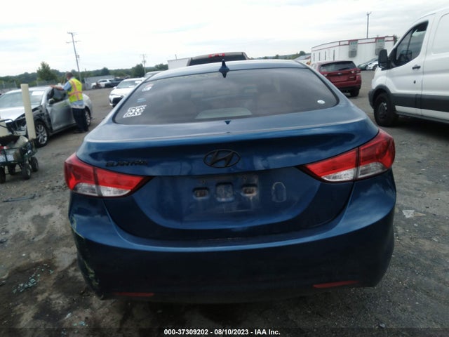 2013 HYUNDAI ELANTRA GLS PZEV VIN: KMHDH4AE0DU950753