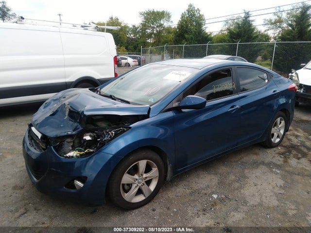 2013 HYUNDAI ELANTRA GLS PZEV VIN: KMHDH4AE0DU950753