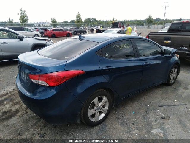 2013 HYUNDAI ELANTRA GLS PZEV VIN: KMHDH4AE0DU950753