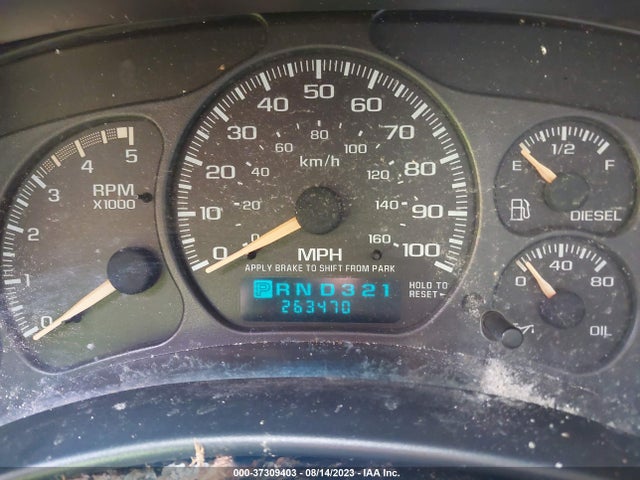 2001 CHEVROLET SILVERADO 2500HD LS VIN: 1GCHK23101F179734