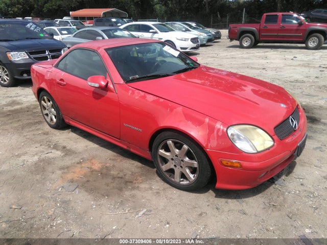 2001 MERCEDES-BENZ SLK-CLASS KOMPRESSOR VIN: WDBKK49F41F189217