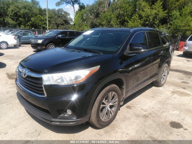 Toyota Highlander Xle 2016 5TDJKRFH0GS279134 Image 2