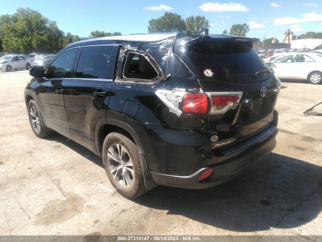 Toyota Highlander Xle 2016 5TDJKRFH0GS279134 Image 9
