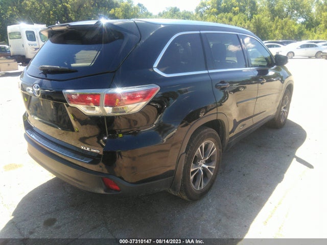 Toyota Highlander Xle 2016 5TDJKRFH0GS279134 Image 10
