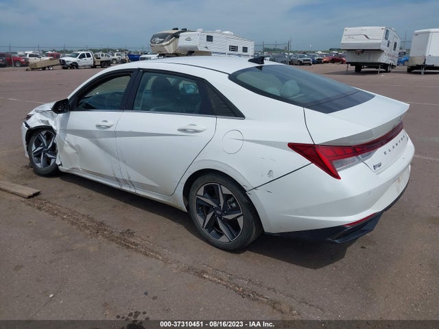2021 HYUNDAI ELANTRA LIMITED VIN: 5NPLP4AG7MH009332