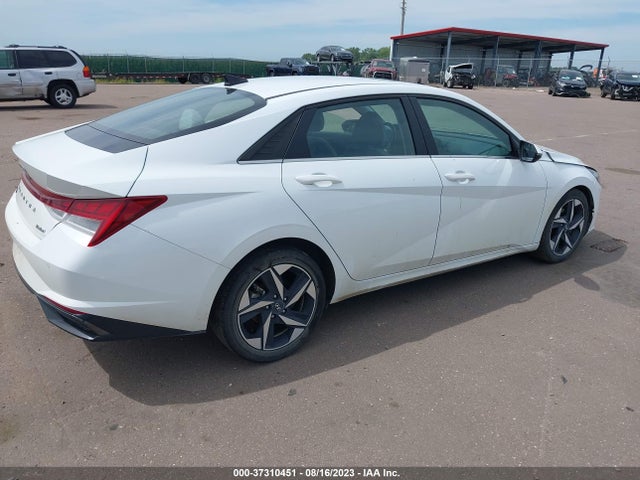 2021 HYUNDAI ELANTRA LIMITED VIN: 5NPLP4AG7MH009332