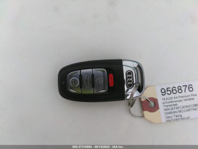 WAUEFAFL9GN012864 Audi A4 Premium Plus