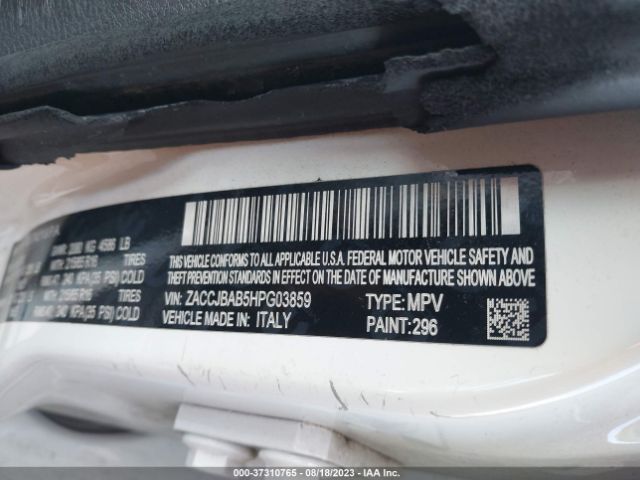 ZACCJBAB5HPG03859 Jeep Renegade Sport