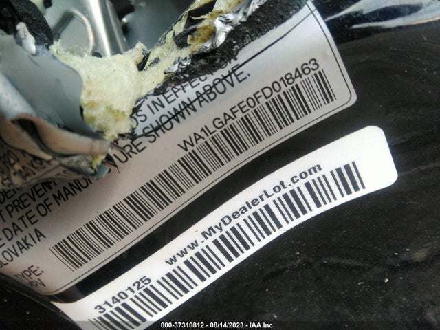 WA1LGAFE0FD018463 Audi Q7 3.0t Premium Plus