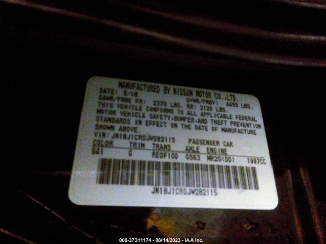 JN1BJ1CR0JW282115 Nissan Rogue Sport Sl