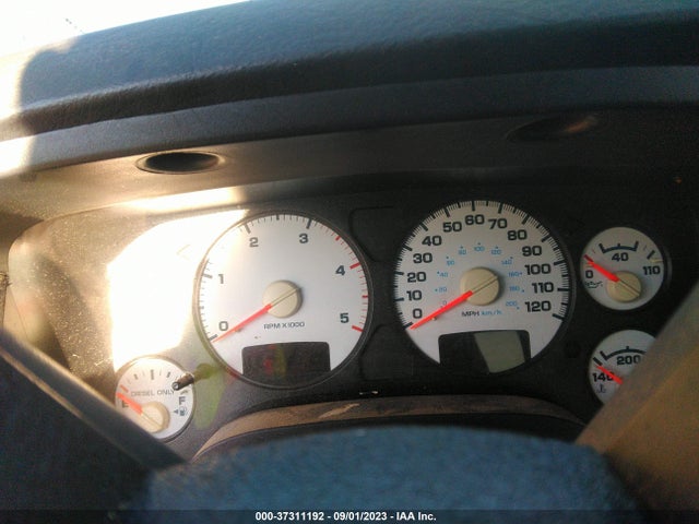 2005 DODGE RAM 2500 SLT VIN: 3D7KS28CX5G779848