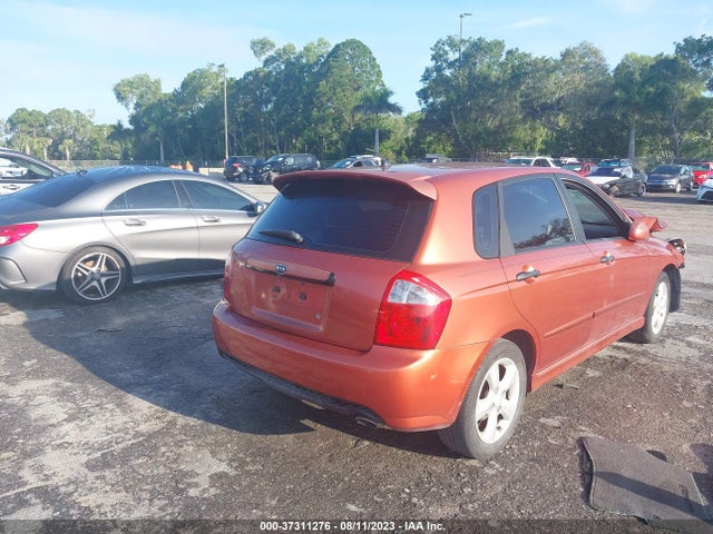 2008 KIA SPECTRA VIN: KNAFE161085019239