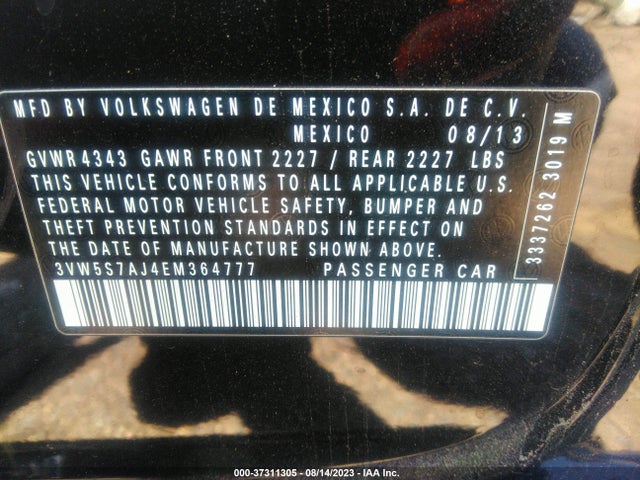 3VW5S7AJ4EM364777 Volkswagen Jetta Sedan Gli