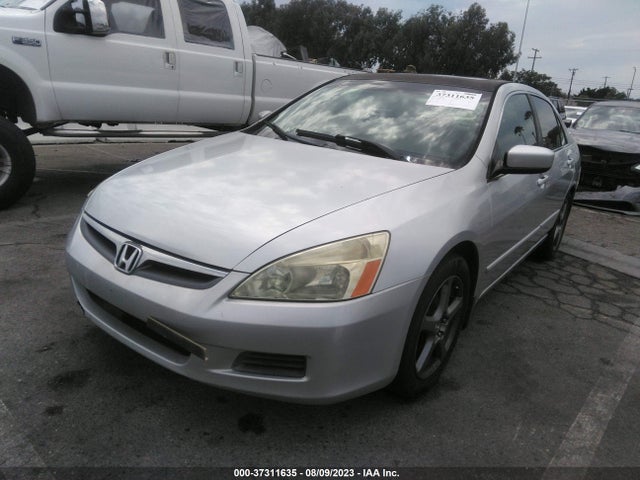 2007 HONDA ACCORD SDN EX-L VIN: 1HGCM55807A018663
