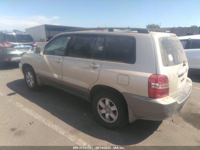 2001 TOYOTA HIGHLANDER VIN: JTEHF21A010013901